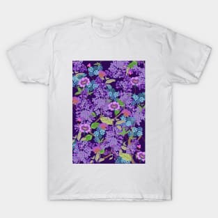 purple lilac flower T-Shirt